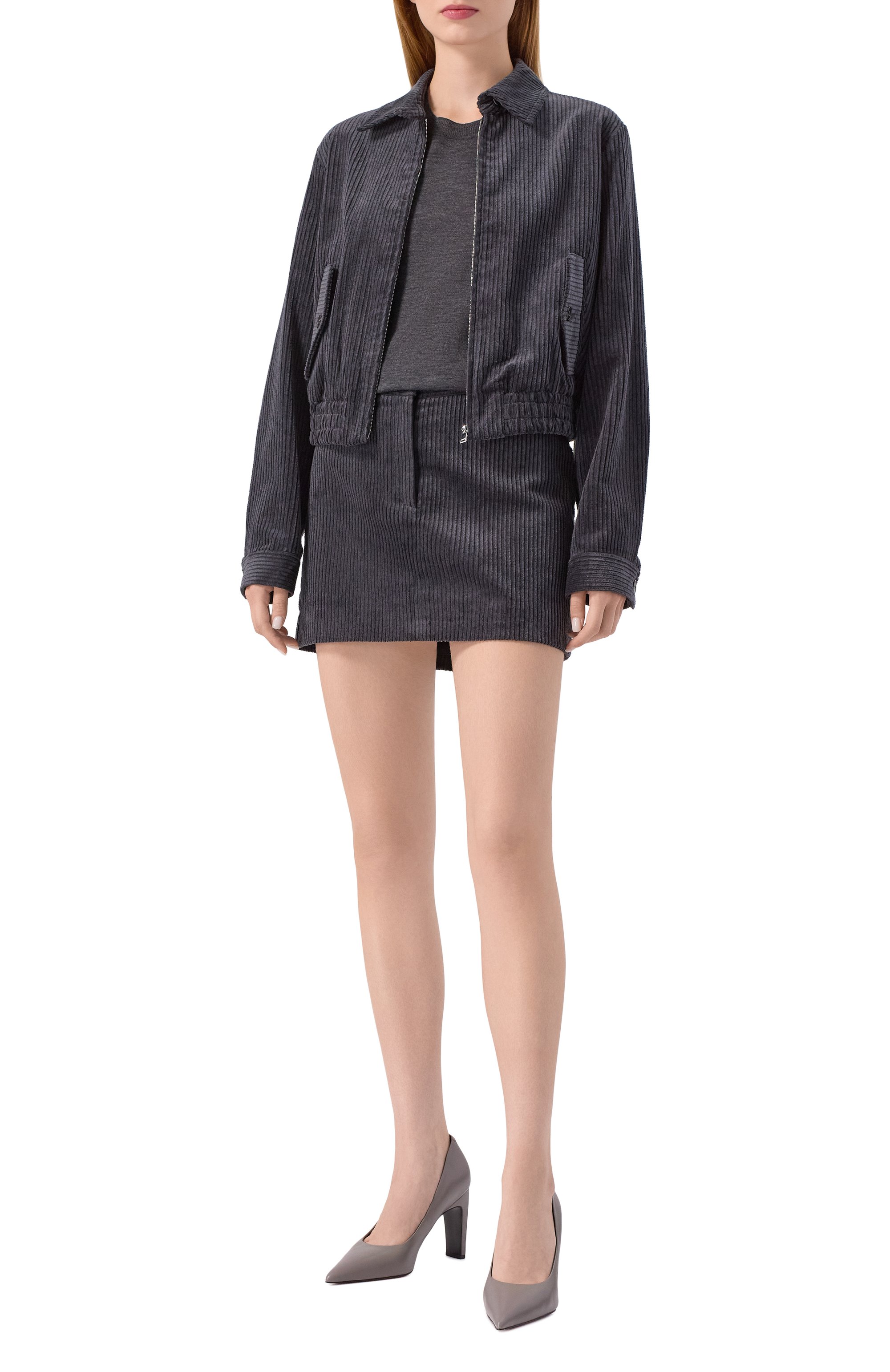 Вельветовый бомбер 12 STOREEZ, арт. 128634, фото 2