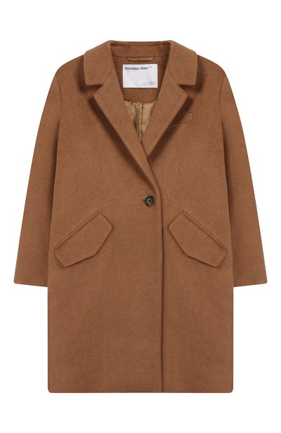Пальто из шерсти и льна DESIGNERS, REMIX GIRLS бежевого цвета по цене 29900 руб., арт. 15360, фото 1 Пальто из шерсти и льна DESIGNERS, REMIX GIRLS, арт. 15360, фото 1
