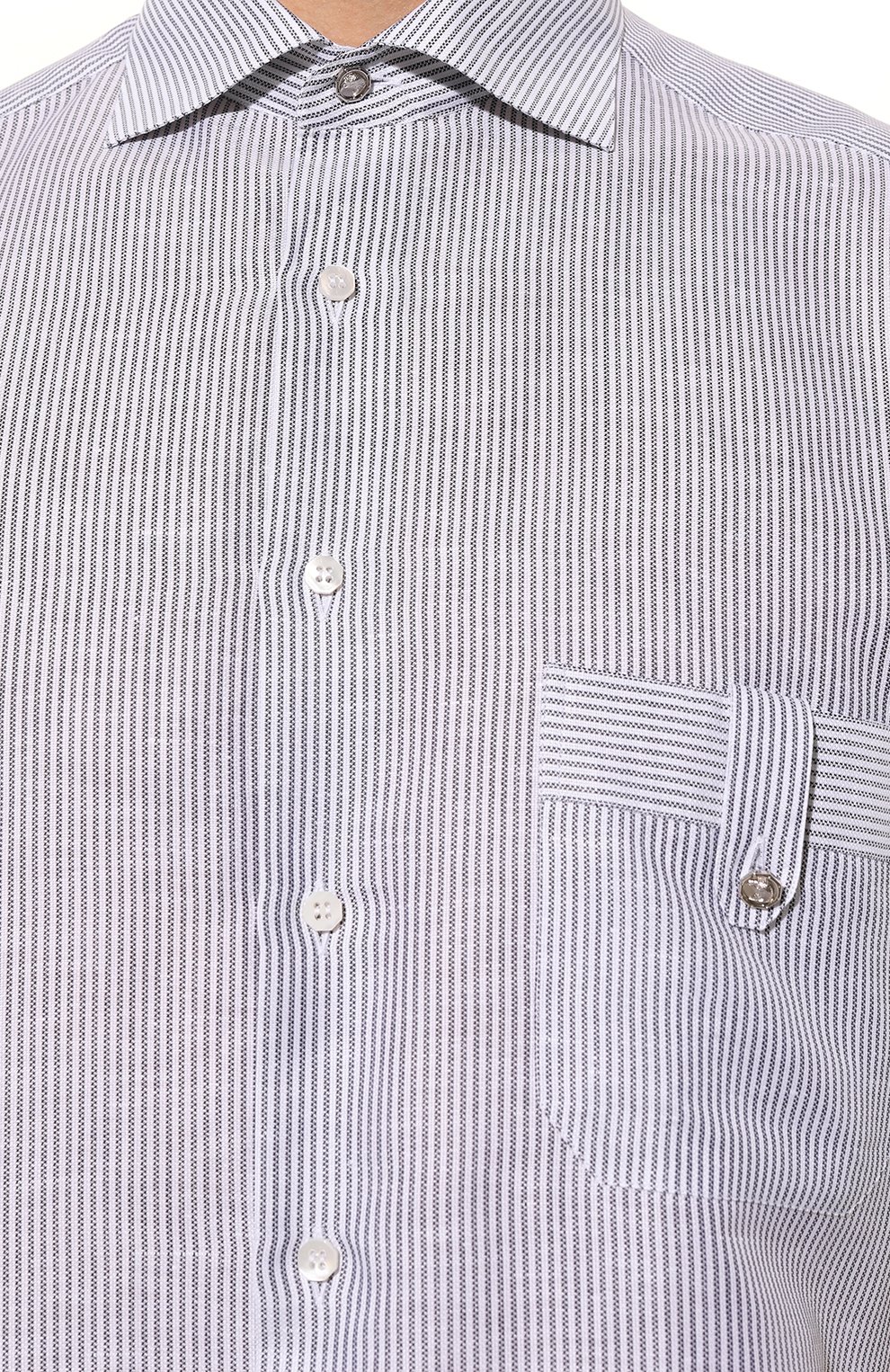 Рубашка из хлопка и льна STEFANO RICCI, арт. MC006730/R2560, фото 5