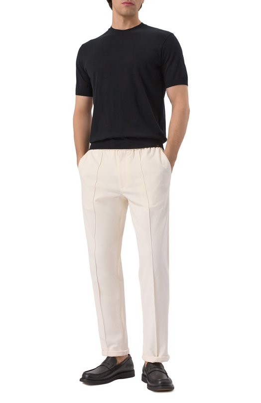 Хлопковый джемпер Paul&Shark 25411516 Чёрный  25411516 Фото 2