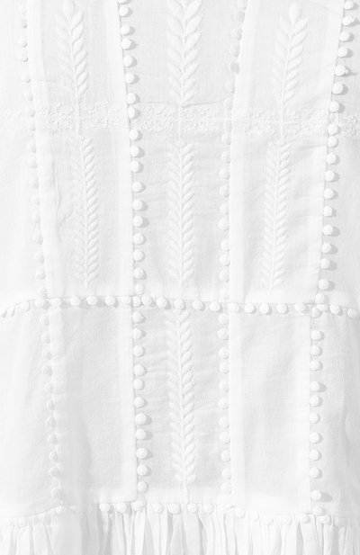 Хлопковое платье ISABEL MARANT ETOILE белого цвета по цене 30700 руб., арт. R01262-19P023E/AMELIE, фото 5 Хлопковое платье ISABEL MARANT ETOILE, арт. R01262-19P023E/AMELIE, фото 5