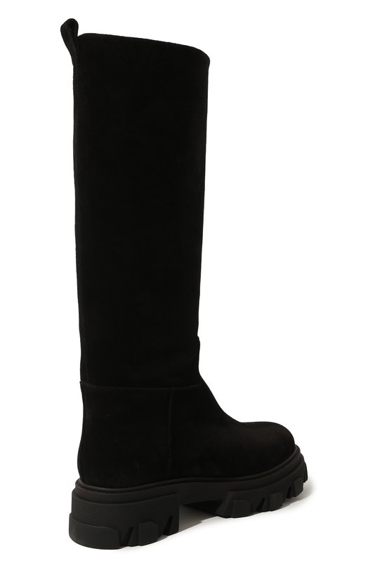 Замшевые сапоги Perni 07 GIABORGHINI Чёрный, фото 5