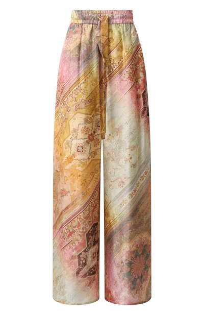 Женские шелковые брюки ZIMMERMANN, арт. 0679PRS253