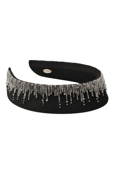 Кокошник PANFIL черного цвета по цене 30000 руб., арт. 0-KOK-SST, фото 3 Кокошник PANFIL, арт. 0-KOK-SST, фото 3