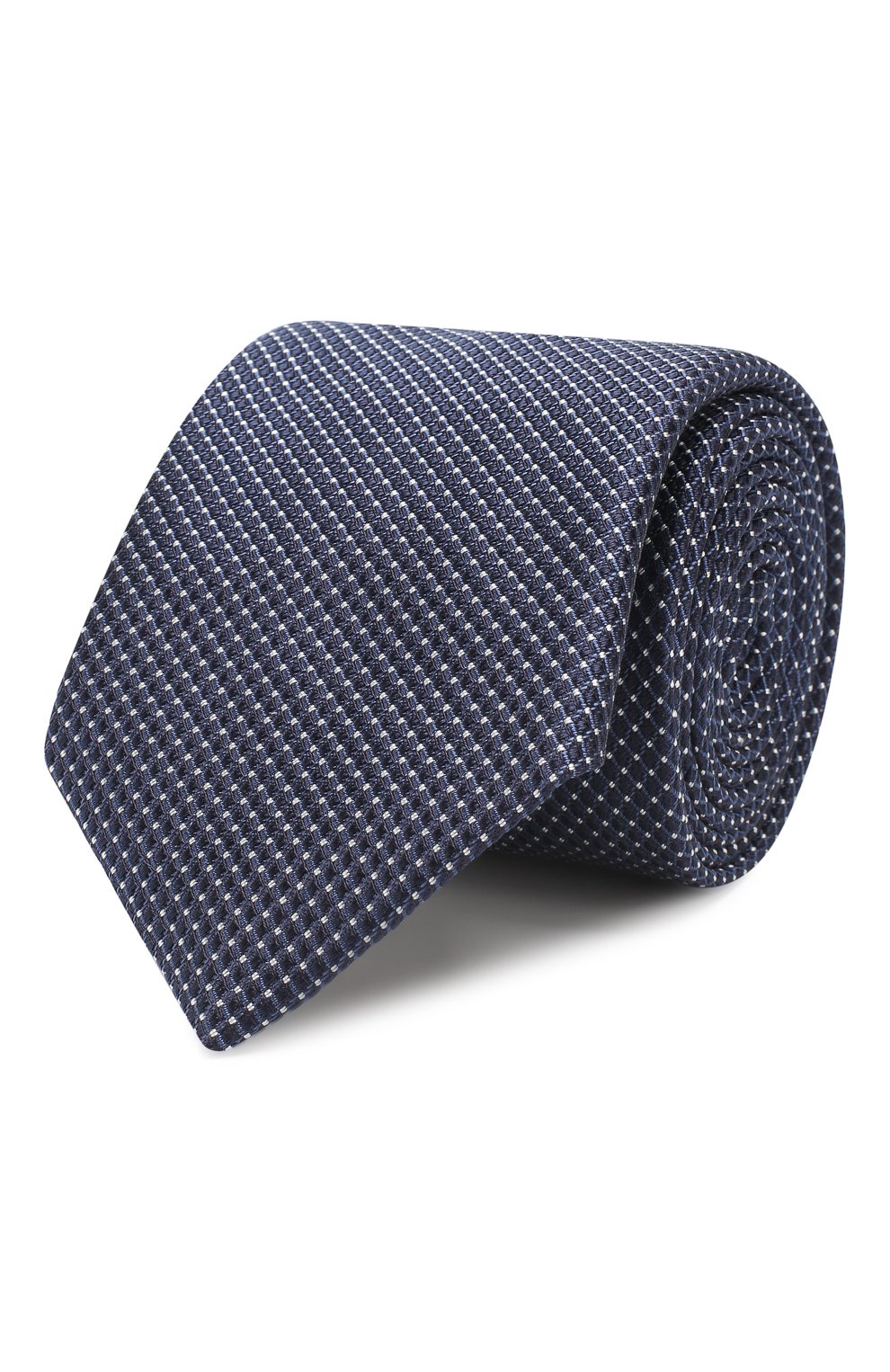 Шелковый галстук CORNELIANI синего цвета по цене 17800 руб., арт. 83U390-9120320/00, фото 1 Шелковый галстук CORNELIANI, арт. 83U390-9120320/00, фото 1