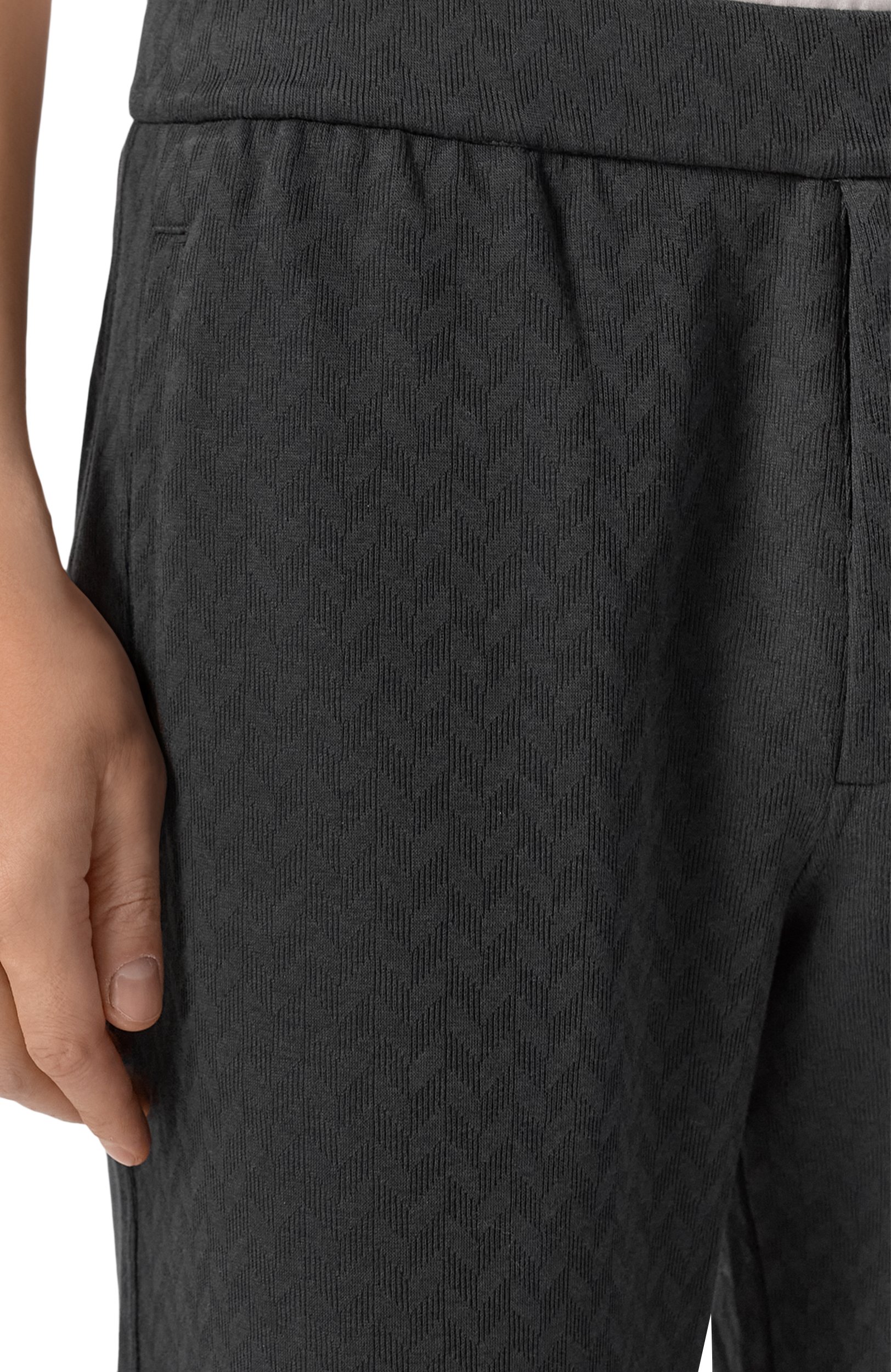 Брюки из хлопка и лиоцелла EMPORIO ARMANI, арт. EM007351/AF13700, фото 5