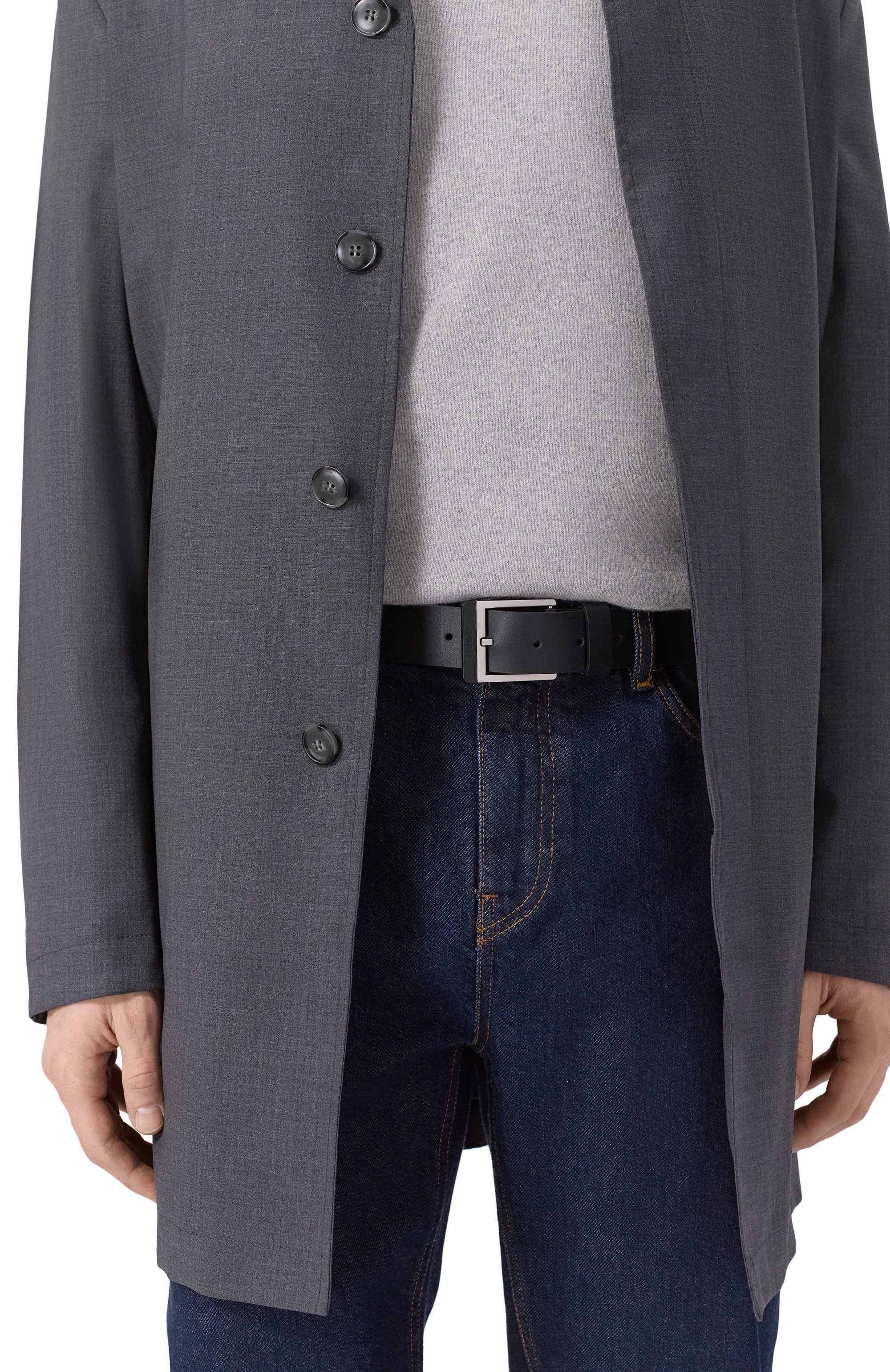 Кожаный ремень HUGO, арт. 50558785, фото 2