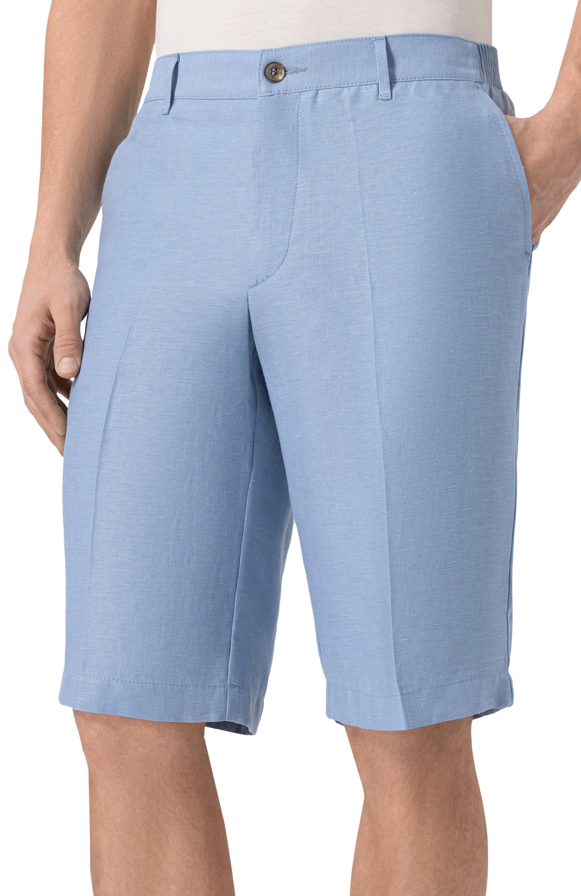 Шорты изо льна и шелка MVST, арт. M26.CSM.T408/TXAVI, фото 3