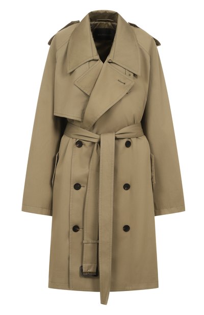 Женский хлопковый тренч BALENCIAGA, арт. 839117/TSP13