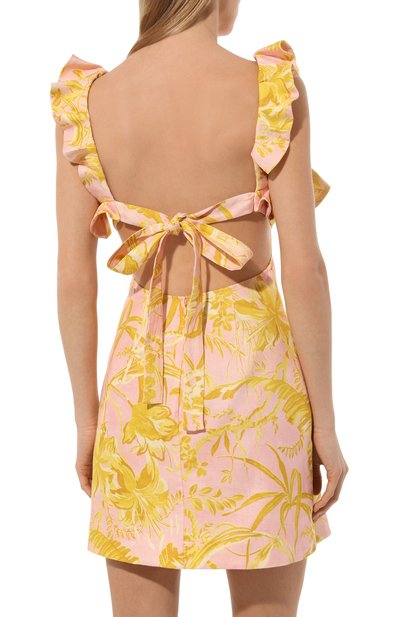 Льняное платье ZIMMERMANN, арт. 1405DSS245, фото 4