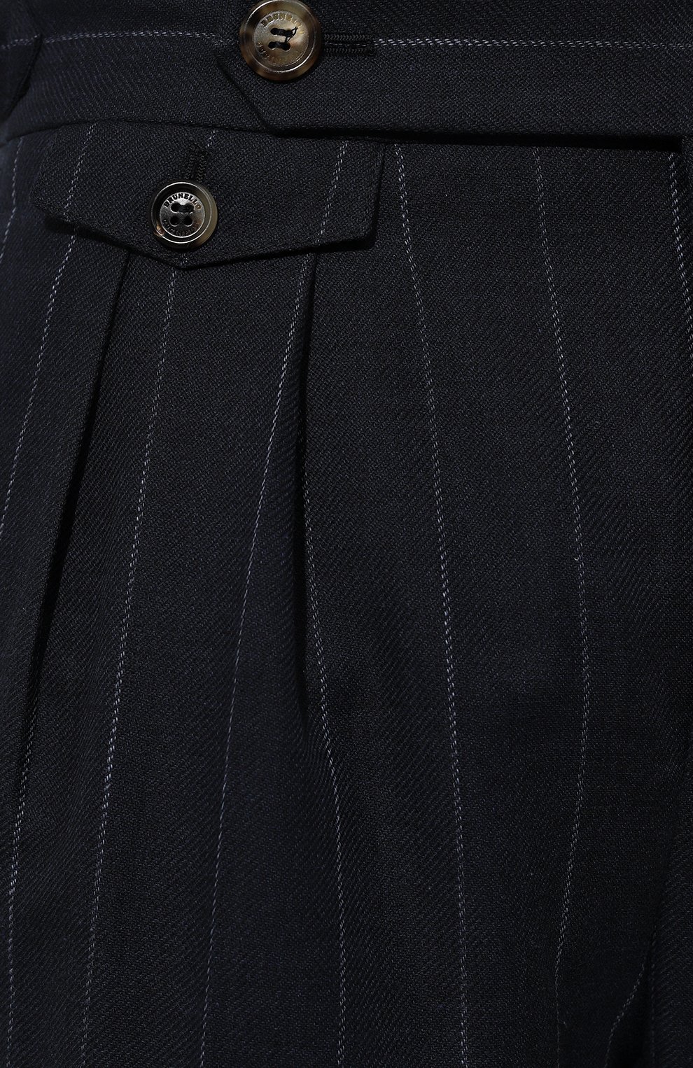 Шорты из хлопка и шерсти BRUNELLO CUCINELLI, арт. MS484B2298, фото 5