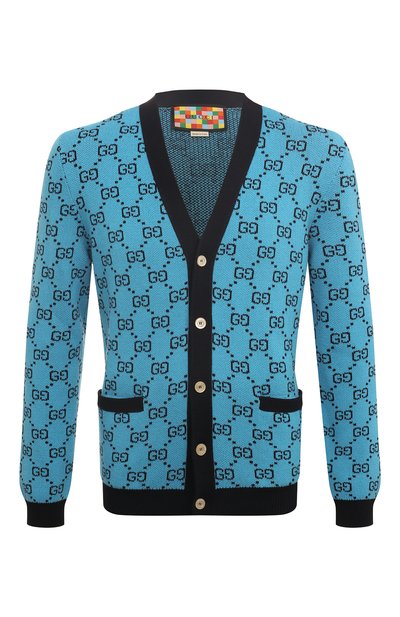 Кардиган из шерсти и хлопка GUCCI, арт. 661156 XKBXI, фото 1