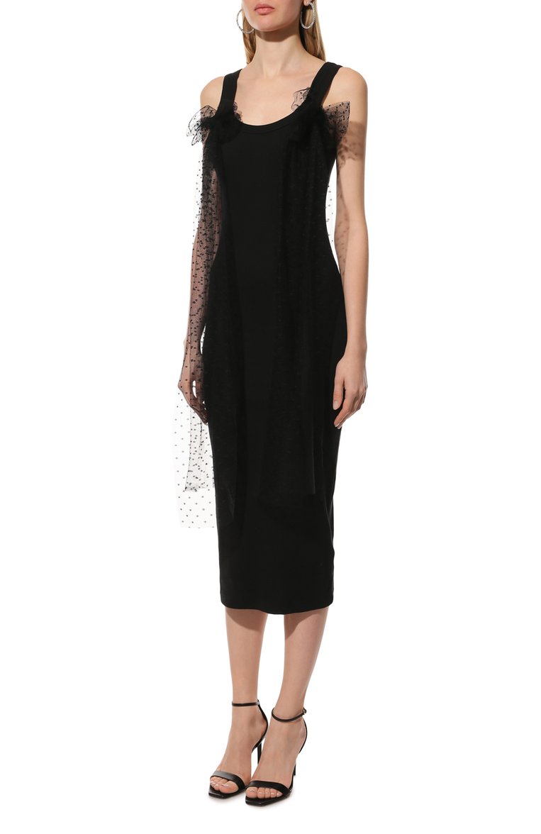 Хлопковое платье REDVALENTINO, арт. XR0MJ09F/6H3, фото 1