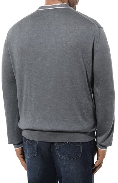 Кардиган из шерсти и шелка ZILLI, арт. KCA003M0345VHEM00, фото 4