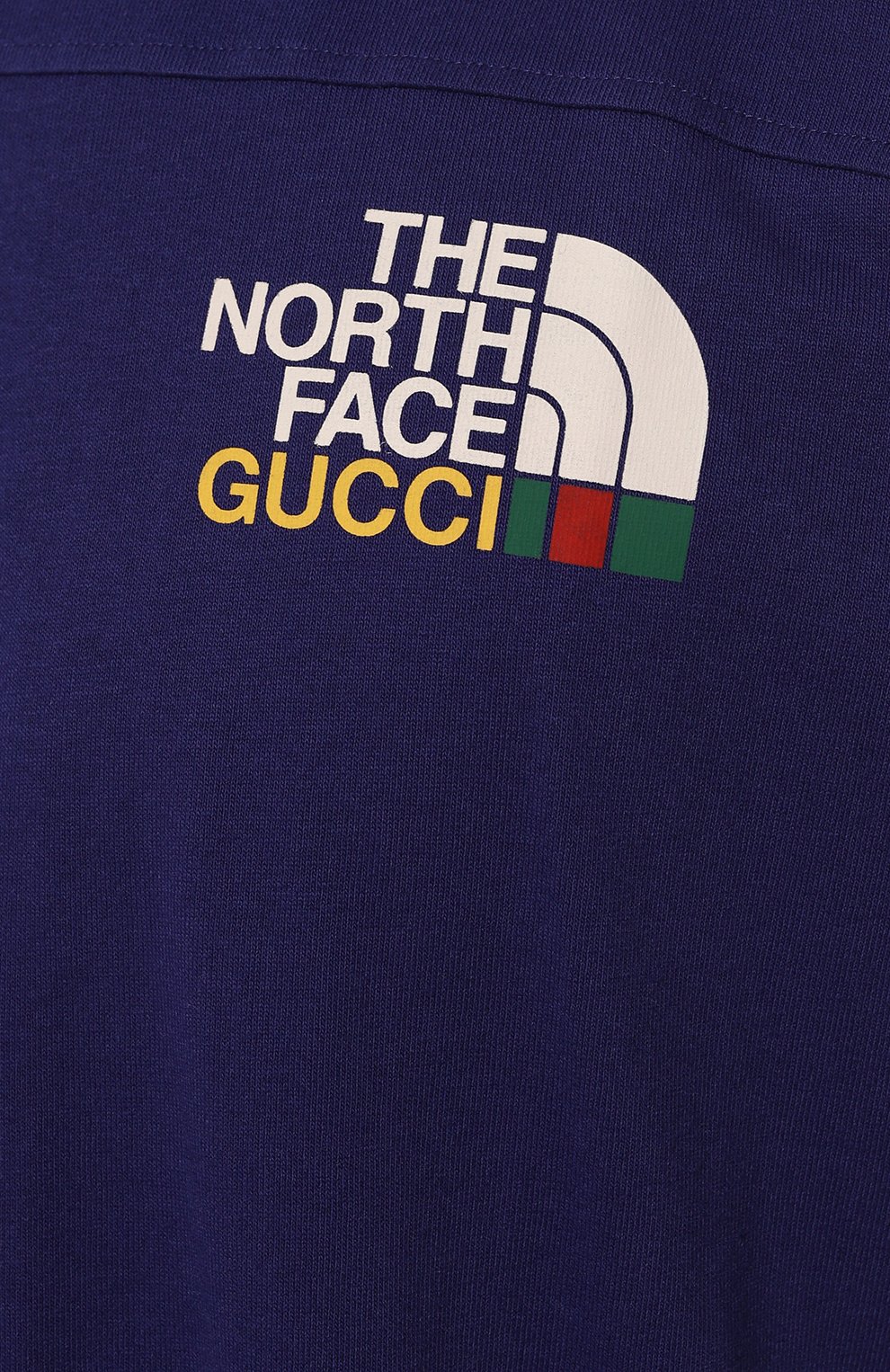 Хлопковая футболка the north face x gucci GUCCI, арт. 671443 XJDRB, фото 5