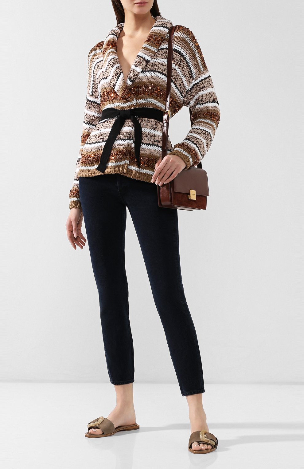 Хлопковый кардиган BRUNELLO CUCINELLI, арт. M1R370106, фото 2