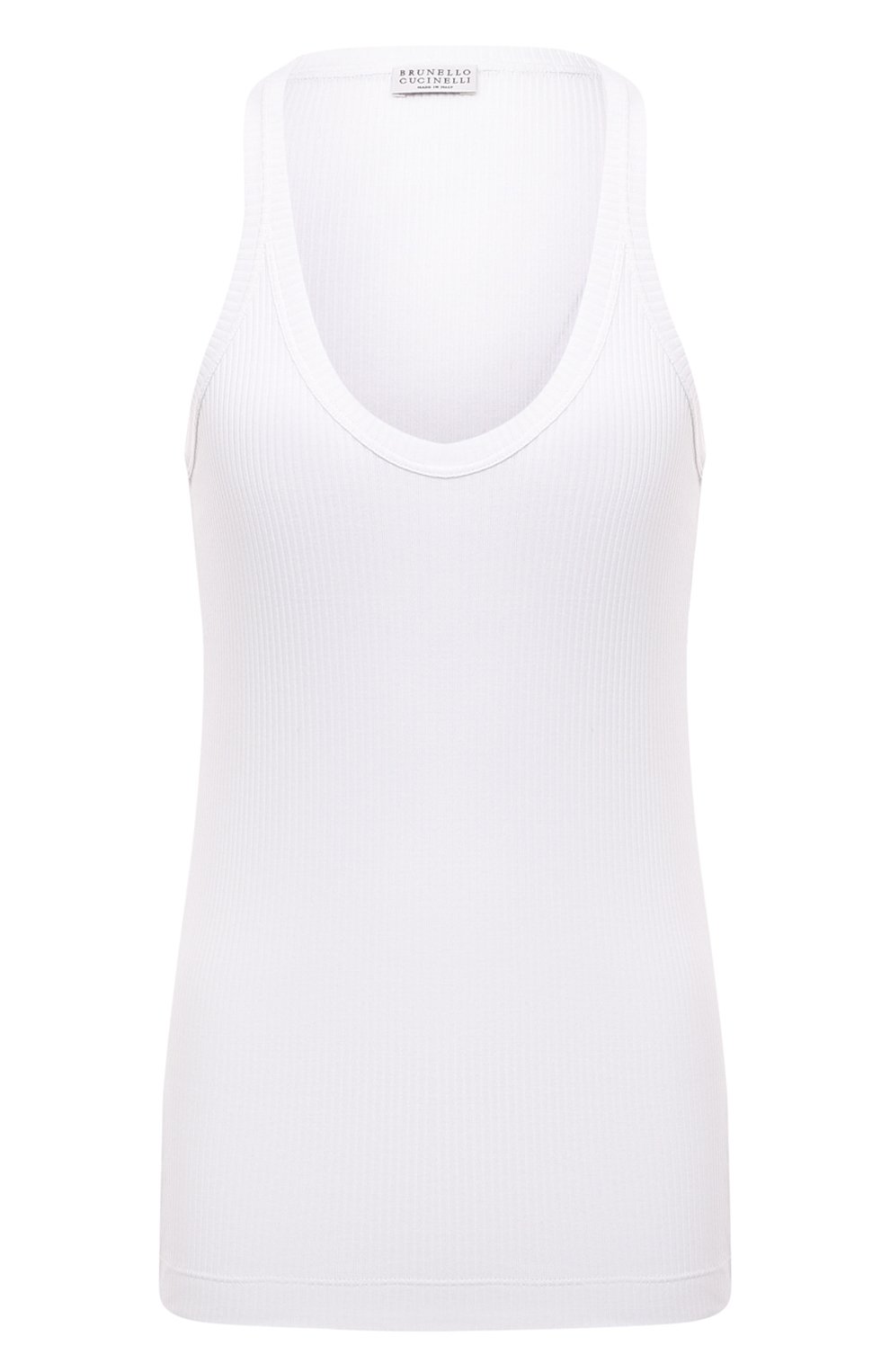 Хлопковая майка BRUNELLO CUCINELLI, арт. MH990BM110, фото 1