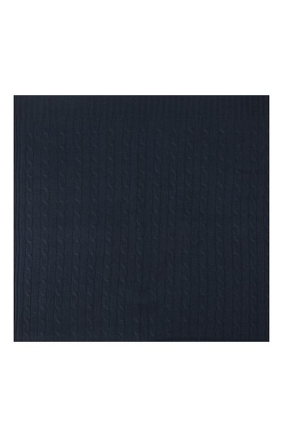 Кашемировый плед RALPH LAUREN темно-синего цвета по цене 54300 руб., арт. 650194528, фото 3 Кашемировый плед RALPH LAUREN, арт. 650194528, фото 3