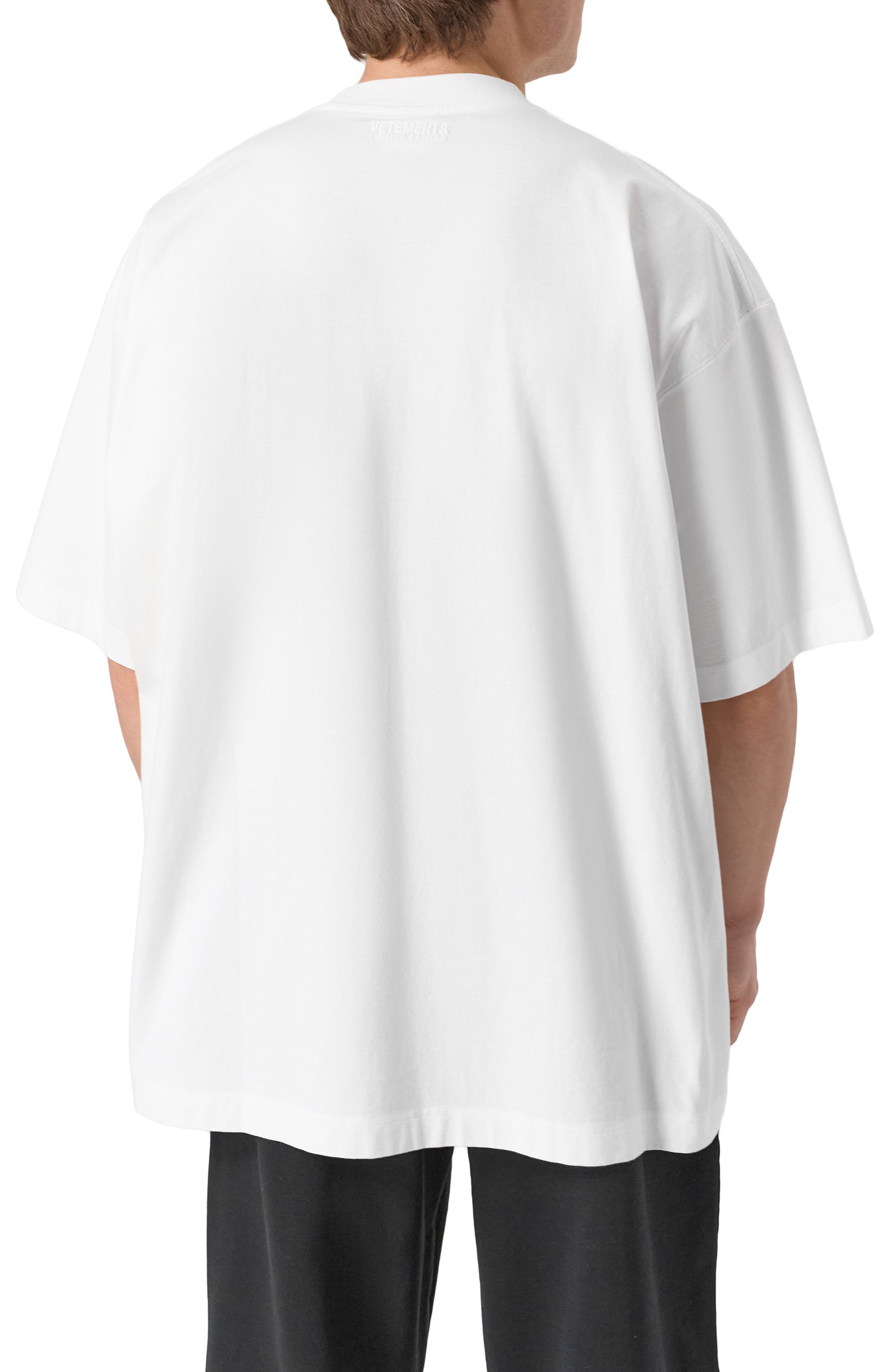 Хлопковая футболка VETEMENTS, арт. UA66TR605W, фото 4