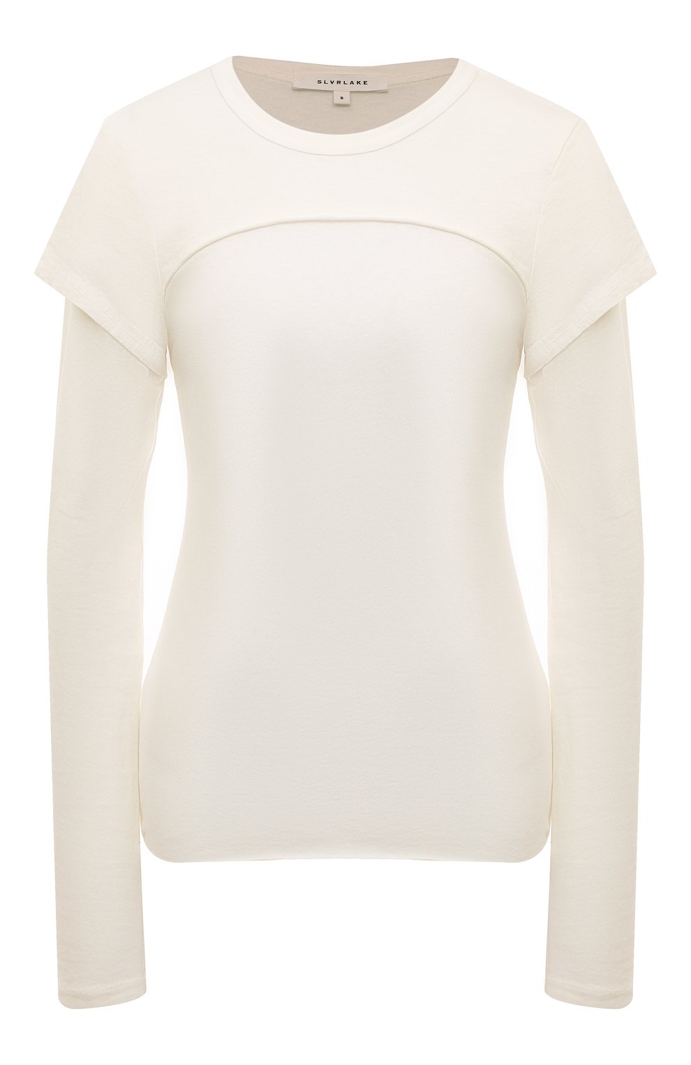 Хлопковый лонгслив SLVRLAKE, арт. TB0L100PNATW/B0LER0 TEE, фото 1