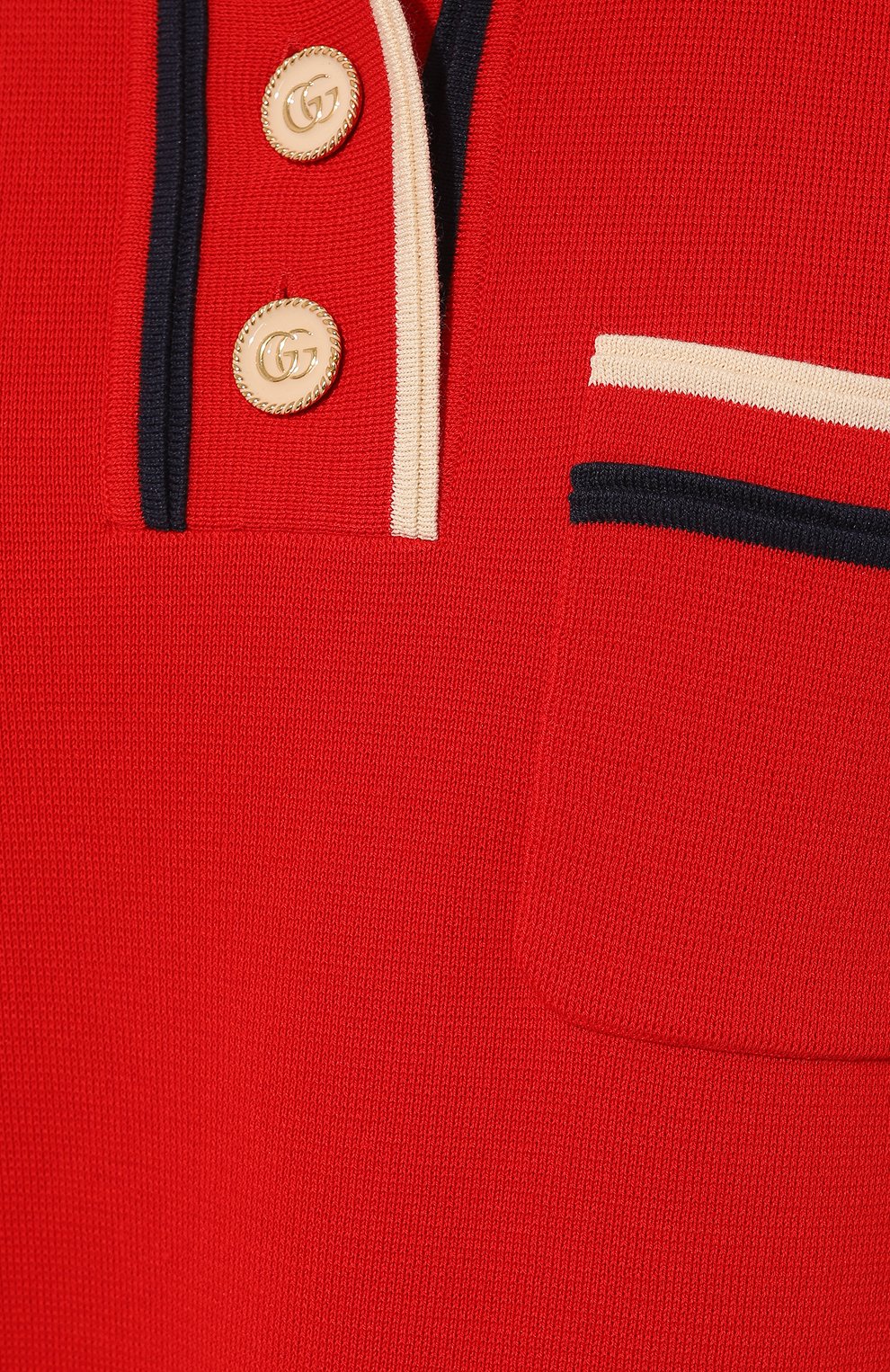 Платье из хлопка и шелка GUCCI, арт. 661678 XKBSK, фото 5