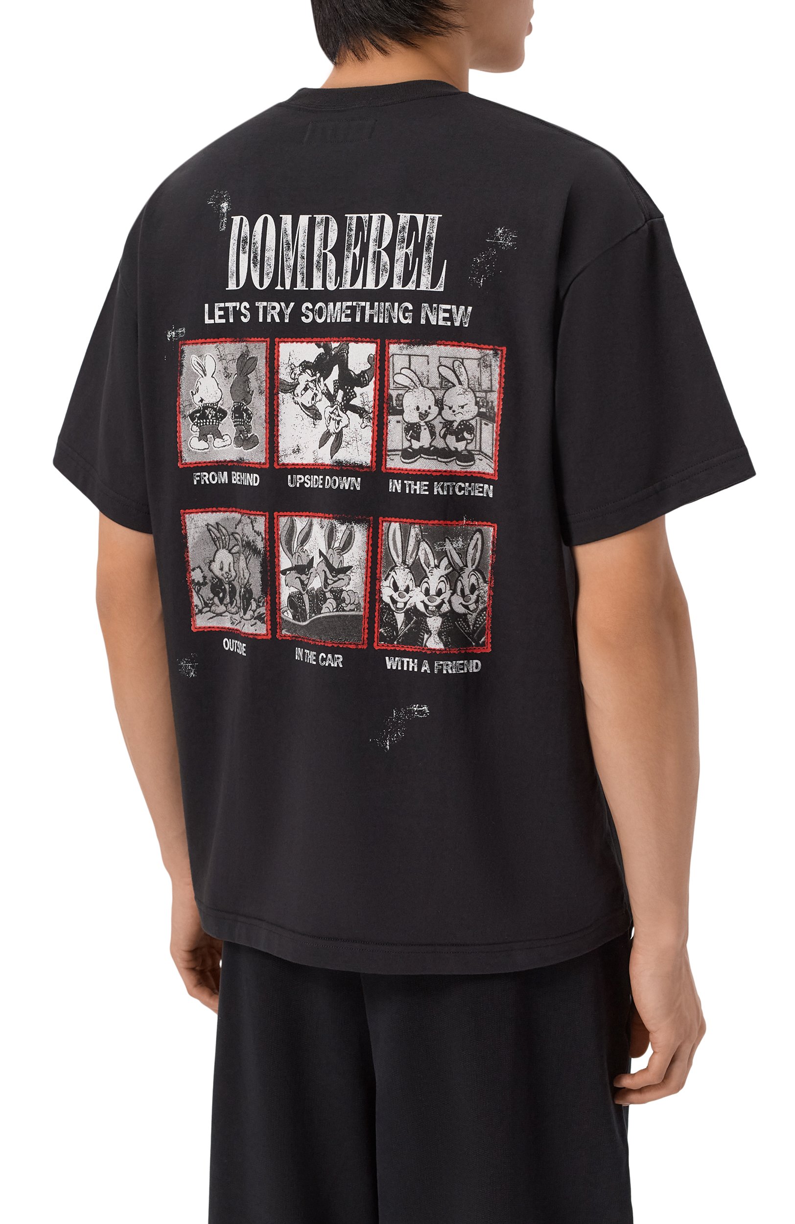 Хлопковая футболка DOMREBEL, арт. M SATURDAY/T-SHIRT, фото 4
