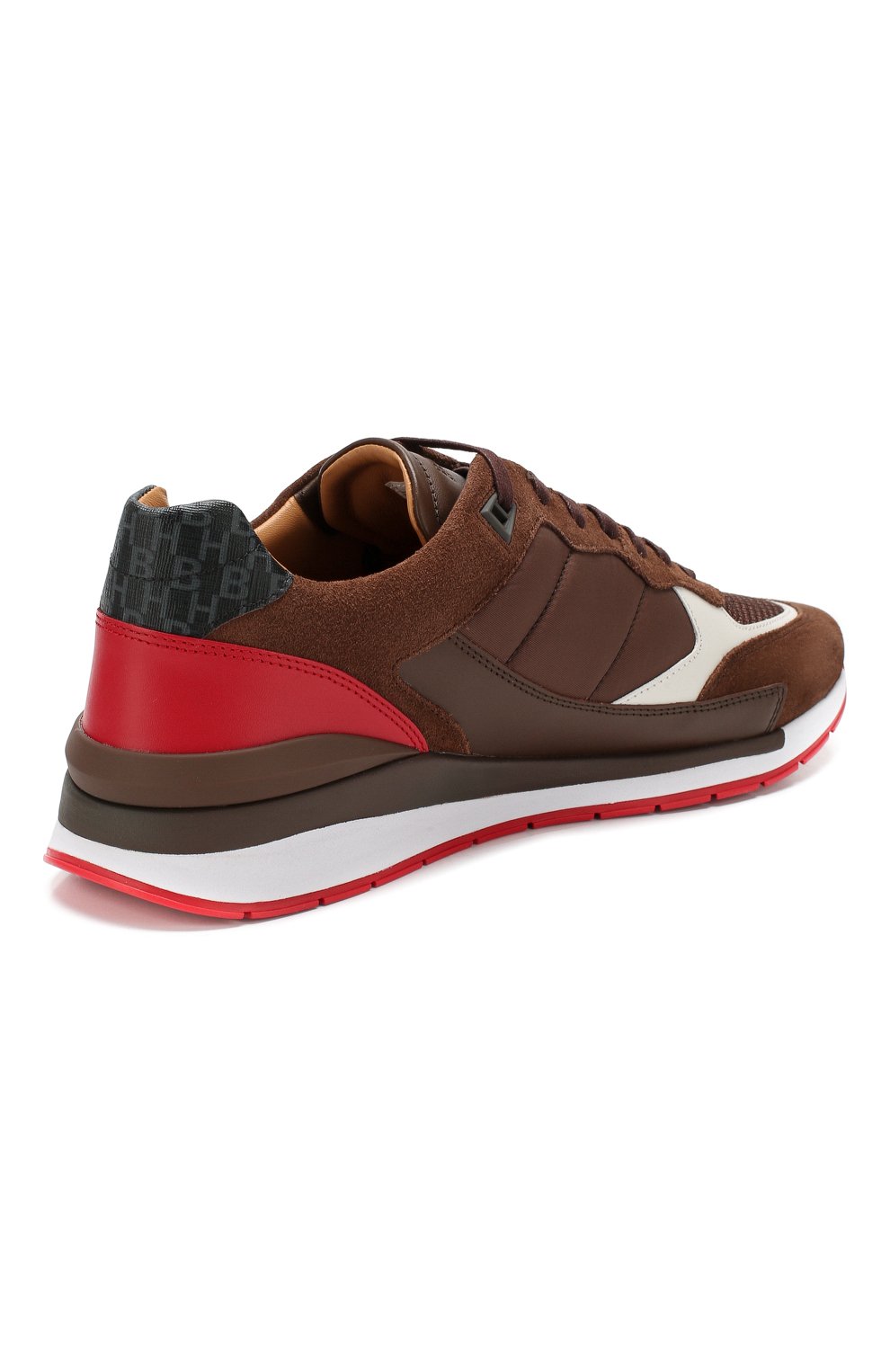 Комбинированные кроссовки BOSS, арт. 50428292, фото 4