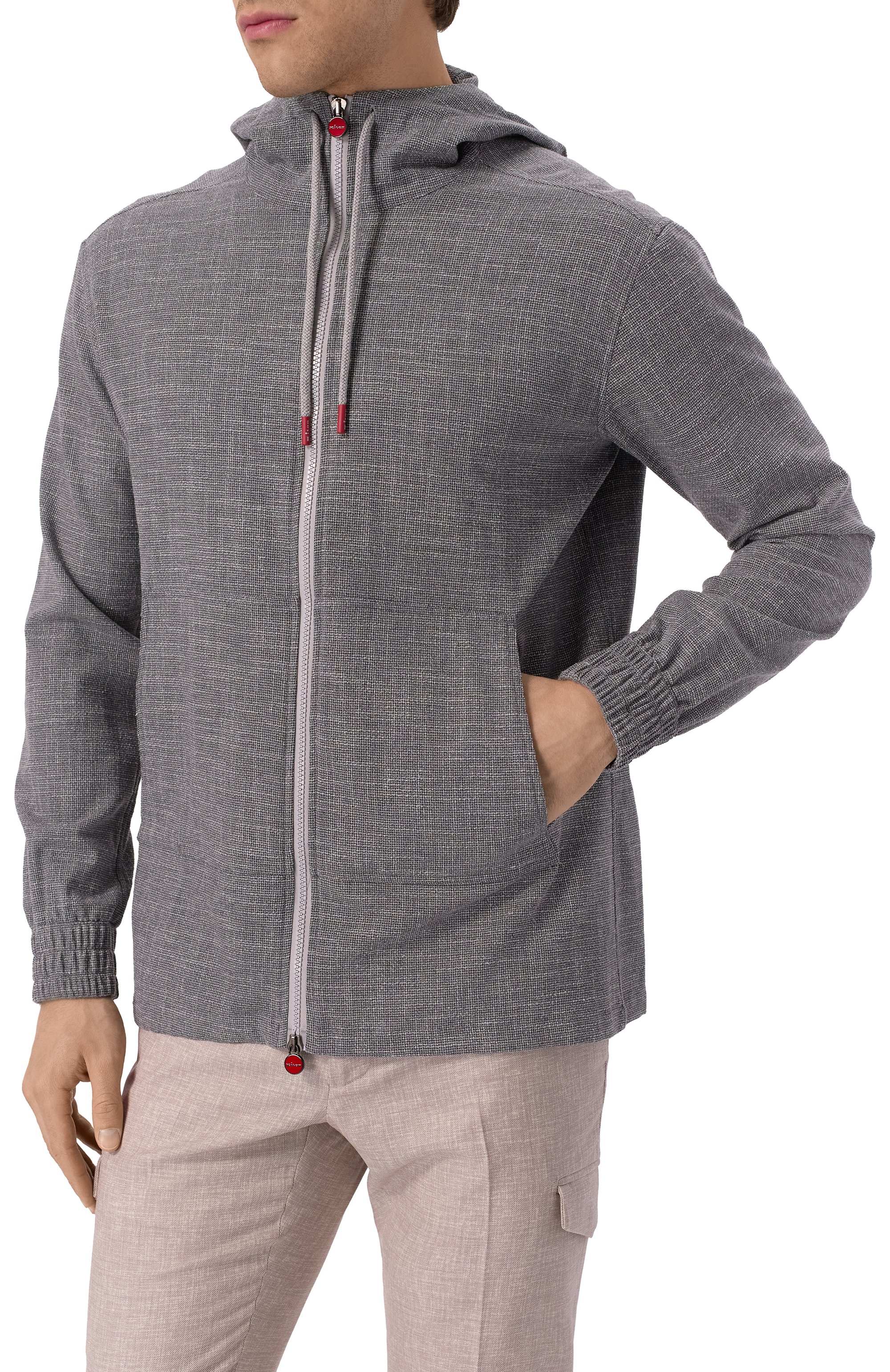 Толстовка из шерсти и шелка KITON, арт. UMC010K0615E05, фото 3