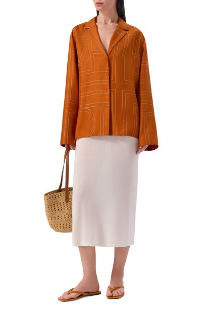 Кожаные шлепанцы TOTEME, арт. 243-WAS4557-LE0076, фото 3