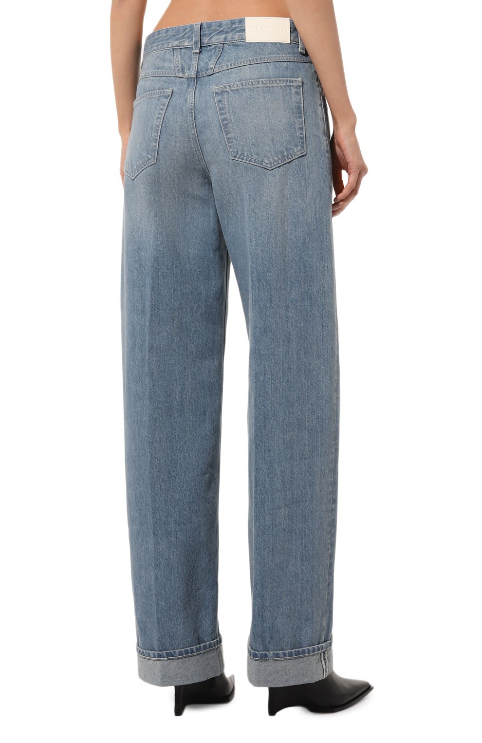 Джинсы CLOSED голубого цвета по цене 33000 руб., арт. C91189-159-47, фото 4 Джинсы CLOSED, арт. C91189-159-47, фото 4