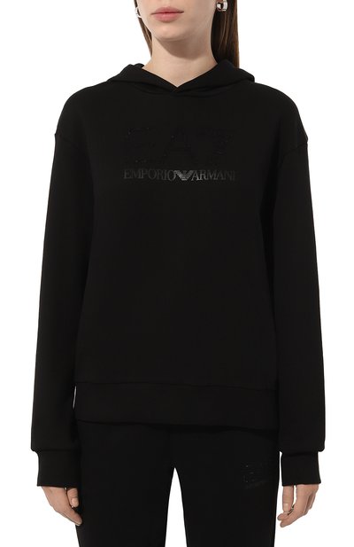 Хлопковое худи EA7, арт. 6DTM17/TJD0Z, фото 3