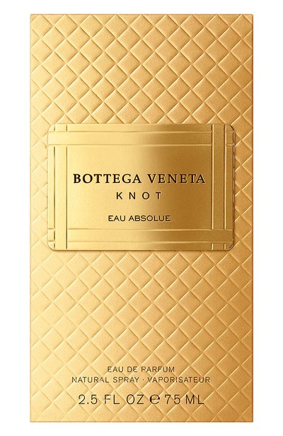 Парфюмерная вода knot eau absolue (75ml) BOTTEGA VENETA, арт. 3614222008309, фото 3