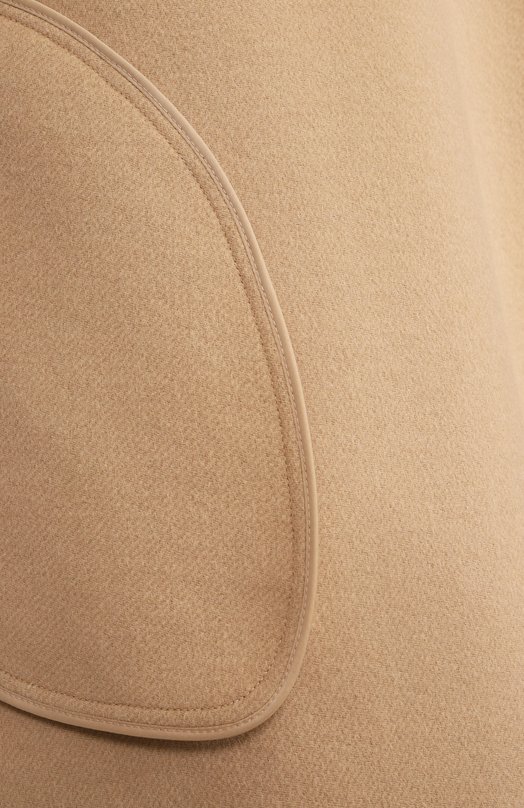 Шерстяное пальто Max Mara Studio CLES Бежевый  CLES Фото 7