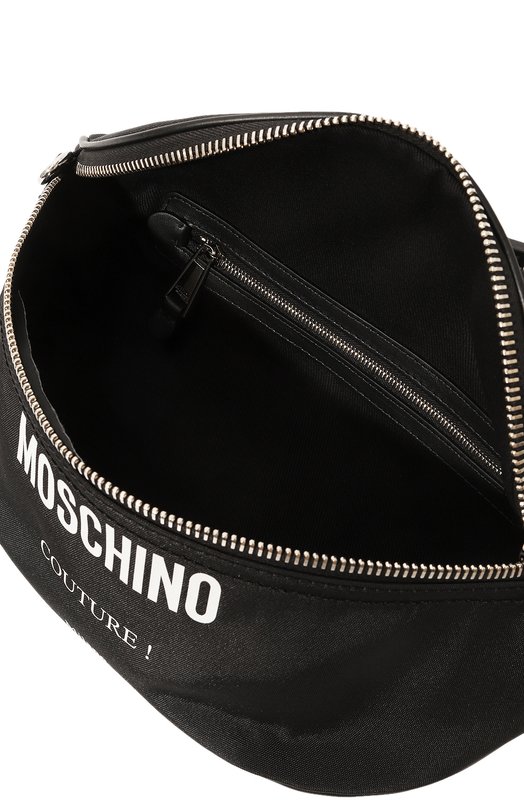 фото Текстильная поясная сумка moschino