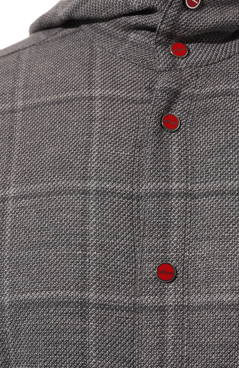 Рубашка из шерсти и льна KITON, арт. UMCMARK0642C, фото 5