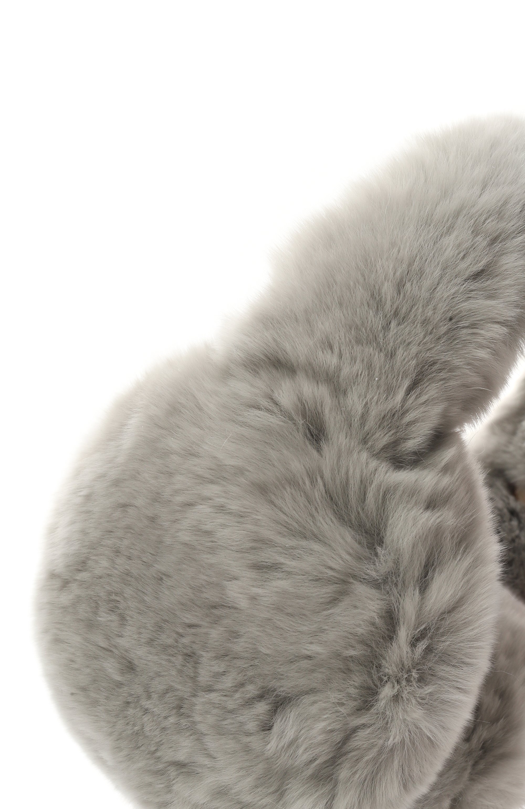 Меховые наушники из кролика YVES SALOMON ENFANT, арт. 25WEA909XXREXX, фото 3