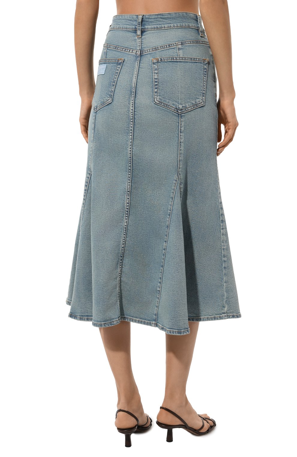 Джинсовая юбка GANNI, арт. J1375, фото 4