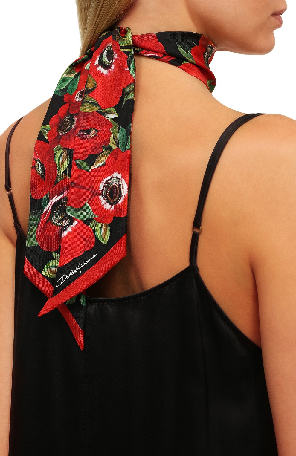 Шелковый шарф-бандо DOLCE & GABBANA, арт. FS215A/GDAY0, фото 2