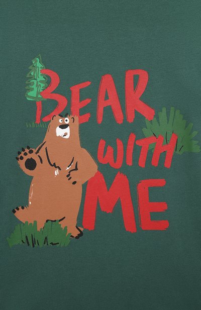 Хлопковая футболка STELLA MCCARTNEY, арт. TT8P91, фото 3