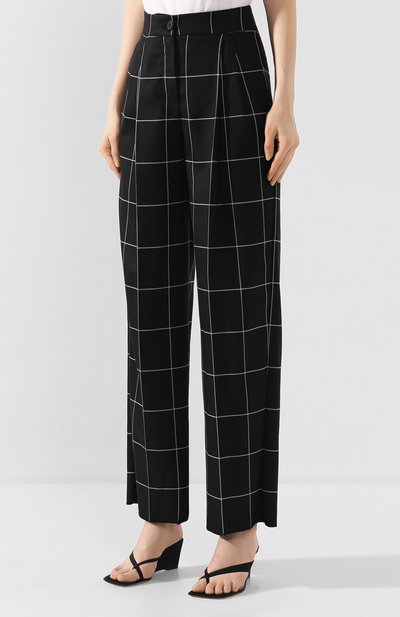 Брюки EMPORIO ARMANI черно-белого цвета по цене 44750 руб., арт. 5NP22T/52103, фото 3 Брюки EMPORIO ARMANI, арт. 5NP22T/52103, фото 3