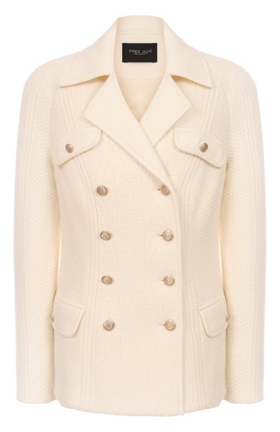 Женский жакет из шерсти и кашемира FREEAGE, арт. W26.JK128.2030.101