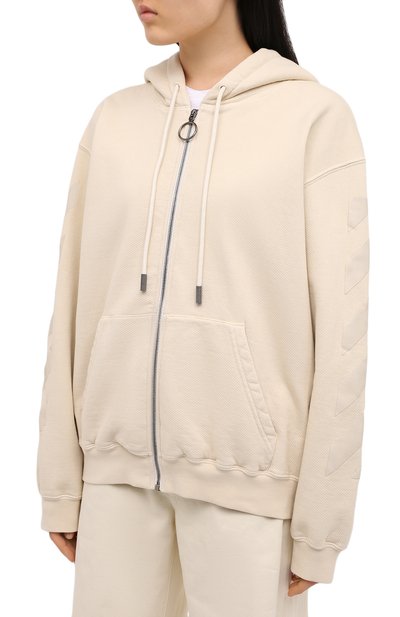 Хлопковая толстовка OFF-WHITE, арт. 0WBE005R21JER001, фото 3