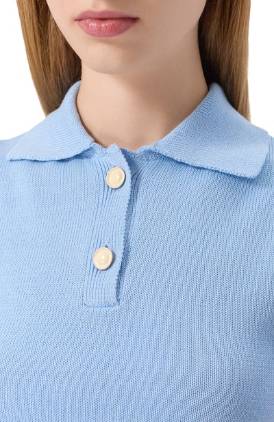 Хлопковое поло MARNI, арт. TTMD0115A0/UFCN55, фото 5