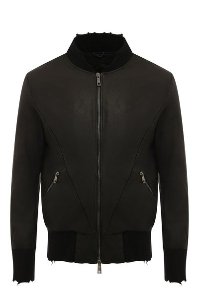 Мужской кожаный бомбер GIORGIO BRATO, арт. GU25F14084