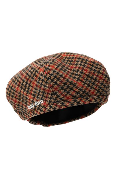 Шерстяной берет MIU MIU, арт. 5HC075-1V7U-F0005, фото 1