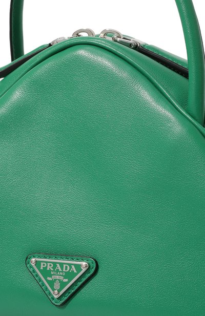 Сумка triangle PRADA зеленого цвета по цене 190000 руб., арт. 1BB082-2BYA-F0458-NEO, фото 3 Сумка triangle PRADA, арт. 1BB082-2BYA-F0458-NEO, фото 3