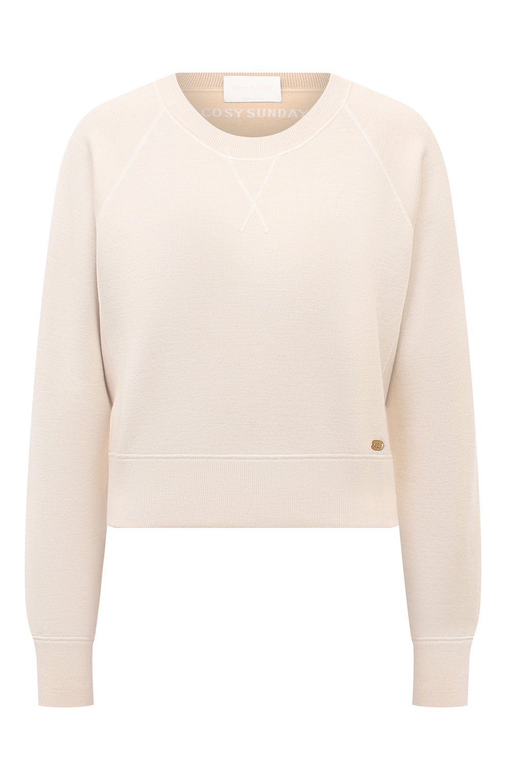 Свитшот из шерсти и шелка COSY SUNDAY, арт. S1AT009CG, фото 1