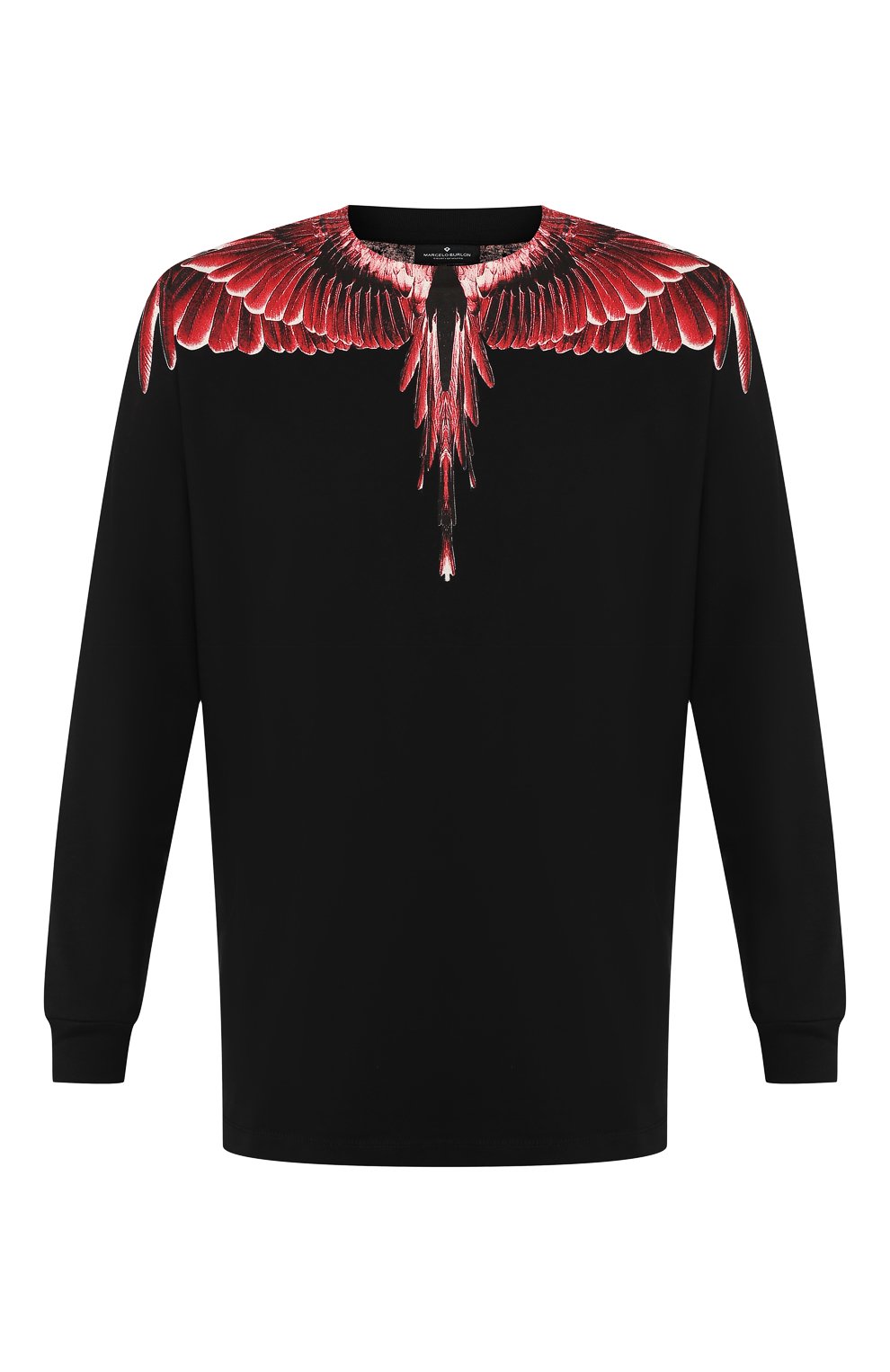 Хлопковый лонгслив MARCELO BURLON, арт. CMAB007E19001003, фото 1