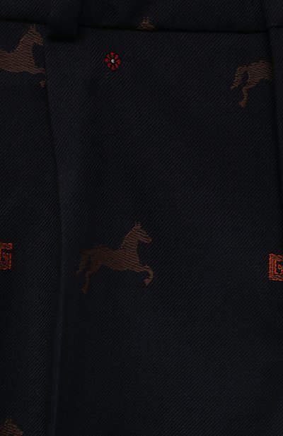 Хлопковые брюки GUCCI, арт. 569473 XWAEO, фото 3