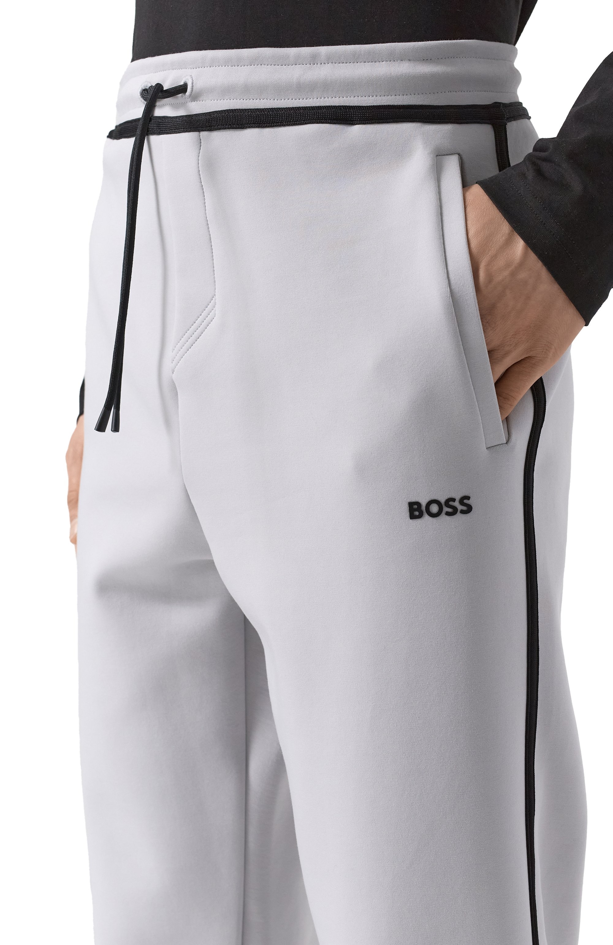 Хлопковые брюки BOSS GREEN, арт. 50530041, фото 5